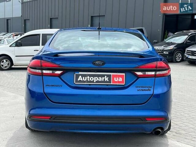Форд Фьюжн 2017 в Львове на Automoto.ua Синий Форд Фьюжн, объемом двигателя 2 л и пробегом 252 тыс. км за 16490 $, фото 5 на Automoto.ua