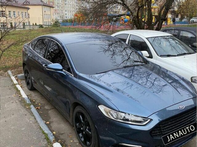 Синий Форд Фьюжн, объемом двигателя 2 л и пробегом 220 тыс. км за 10400 $, фото 1 на Automoto.ua