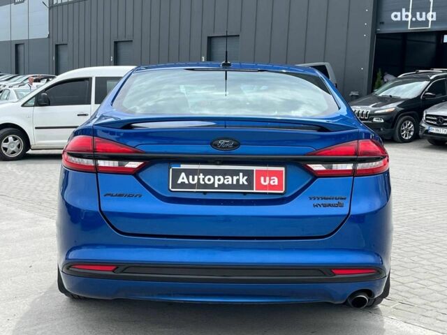 Форд Фьюжн 2017 в Львове на Automoto.ua Синий Форд Фьюжн, объемом двигателя 2 л и пробегом 252 тыс. км за 17990 $, фото 5 на Automoto.ua