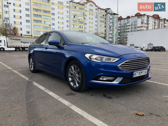 Форд Фьюжн 2017 в Ивано-Франковске на Automoto.ua Синий Форд Фьюжн, объемом двигателя 2.49 л и пробегом 132 тыс. км за 12700 $, фото 3 на Automoto.ua