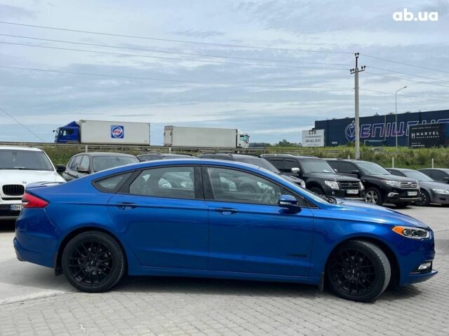 Форд Фьюжн 2017 в Львове на Automoto.ua Синий Форд Фьюжн, объемом двигателя 2 л и пробегом 252 тыс. км за 17990 $, фото 8 на Automoto.ua