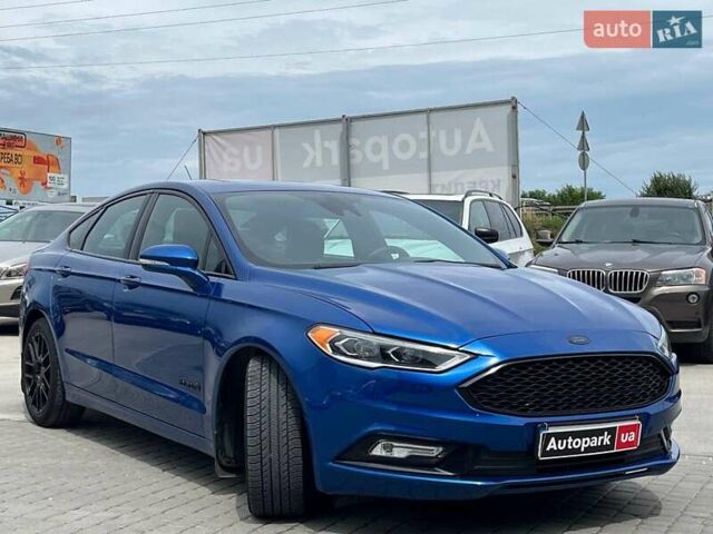 Форд Фьюжн 2017 в Львове на Automoto.ua Синий Форд Фьюжн, объемом двигателя 2 л и пробегом 252 тыс. км за 16490 $, фото 10 на Automoto.ua