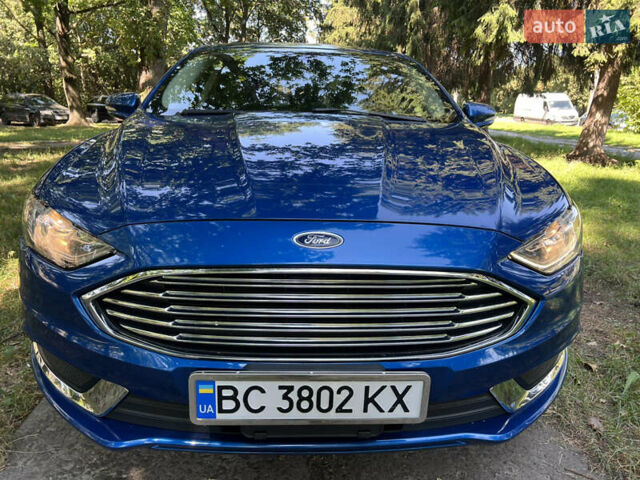 Форд Фьюжн 2017 в Львове на Automoto.ua Синий Форд Фьюжн, объемом двигателя 2 л и пробегом 145 тыс. км за 12999 $, фото 23 на Automoto.ua