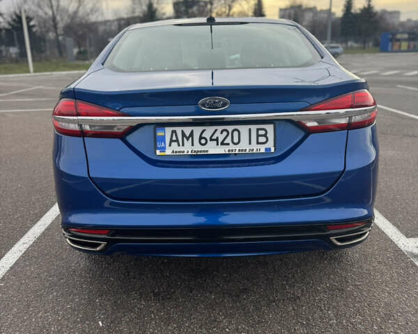 Синий Форд Фьюжн, объемом двигателя 2.5 л и пробегом 172 тыс. км за 14000 $, фото 15 на Automoto.ua