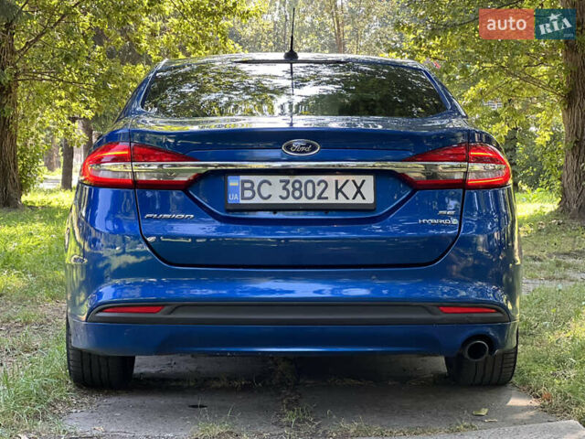 Форд Фьюжн 2017 в Львове на Automoto.ua Синий Форд Фьюжн, объемом двигателя 2 л и пробегом 145 тыс. км за 12999 $, фото 10 на Automoto.ua