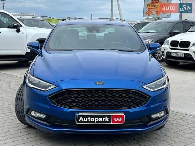 Форд Фьюжн 2017 в Львове на Automoto.ua Синий Форд Фьюжн, объемом двигателя 2 л и пробегом 252 тыс. км за 16490 $, фото 1 на Automoto.ua