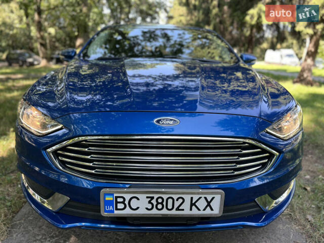 Форд Фьюжн 2017 в Львове на Automoto.ua Синий Форд Фьюжн, объемом двигателя 2 л и пробегом 145 тыс. км за 12999 $, фото 24 на Automoto.ua