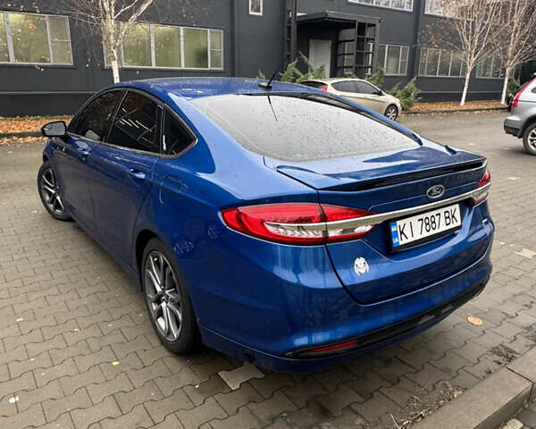 Синий Форд Фьюжн, объемом двигателя 2.5 л и пробегом 125 тыс. км за 12400 $, фото 8 на Automoto.ua