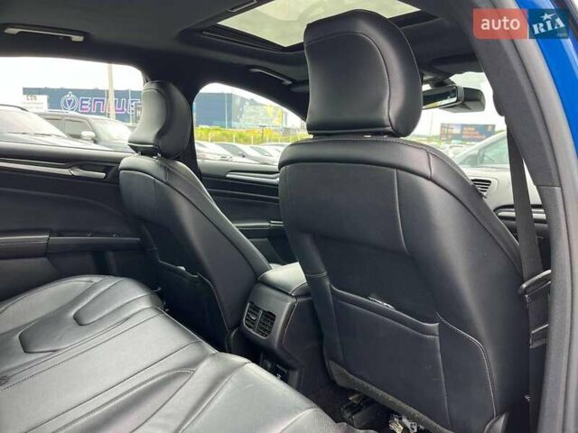 Форд Фьюжн 2017 в Львове на Automoto.ua Синий Форд Фьюжн, объемом двигателя 2 л и пробегом 252 тыс. км за 16490 $, фото 33 на Automoto.ua