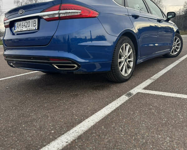 Синий Форд Фьюжн, объемом двигателя 2.5 л и пробегом 172 тыс. км за 14000 $, фото 10 на Automoto.ua