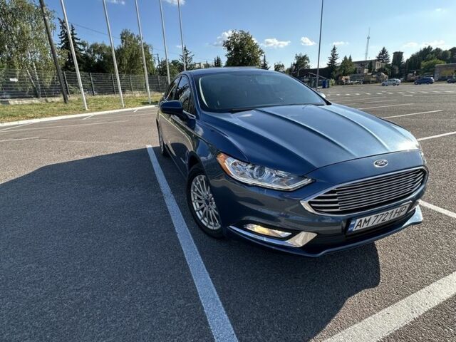 Форд Фьюжн 2017 в Житомире на Automoto.ua Синий Форд Фьюжн, объемом двигателя 2 л и пробегом 172 тыс. км за 13350 $, фото 19 на Automoto.ua