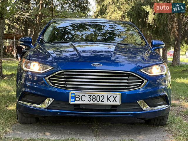 Форд Фьюжн 2017 в Львове на Automoto.ua Синий Форд Фьюжн, объемом двигателя 2 л и пробегом 145 тыс. км за 12999 $, фото 3 на Automoto.ua