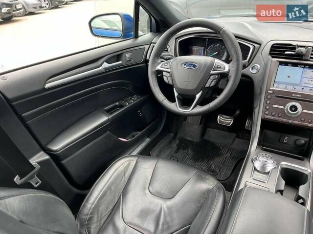 Форд Фьюжн 2017 в Львове на Automoto.ua Синий Форд Фьюжн, объемом двигателя 2 л и пробегом 252 тыс. км за 16490 $, фото 26 на Automoto.ua