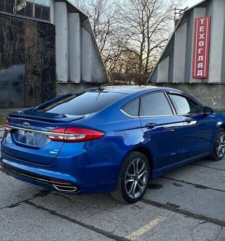 Синий Форд Фьюжн, объемом двигателя 2 л и пробегом 150 тыс. км за 15000 $, фото 4 на Automoto.ua