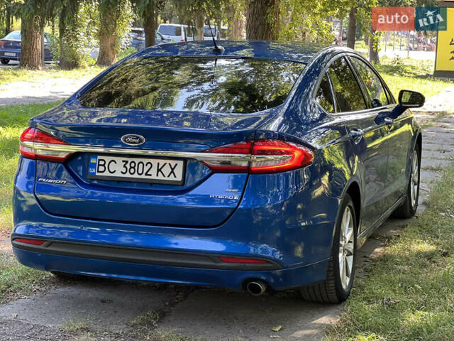 Форд Фьюжн 2017 в Львове на Automoto.ua Синий Форд Фьюжн, объемом двигателя 2 л и пробегом 145 тыс. км за 12999 $, фото 12 на Automoto.ua
