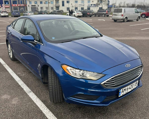 Синий Форд Фьюжн, объемом двигателя 2.5 л и пробегом 172 тыс. км за 14000 $, фото 7 на Automoto.ua