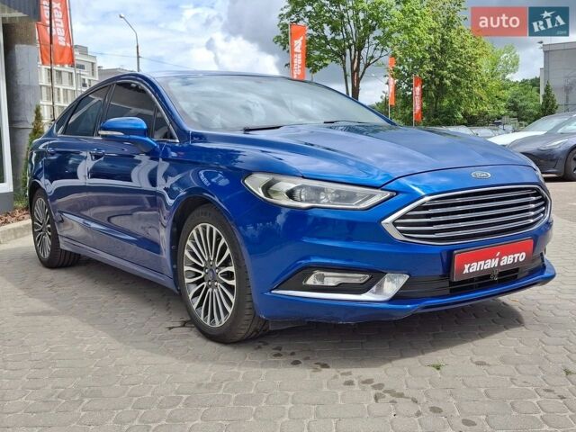 Синій Форд Фьюжен, об'ємом двигуна 1.5 л та пробігом 49 тис. км за 12500 $, фото 2 на Automoto.ua