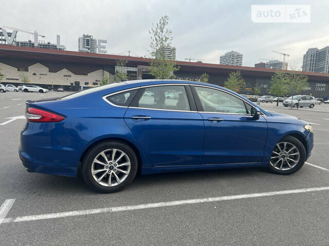 Синий Форд Фьюжн, объемом двигателя 1.5 л и пробегом 107 тыс. км за 10500 $, фото 3 на Automoto.ua