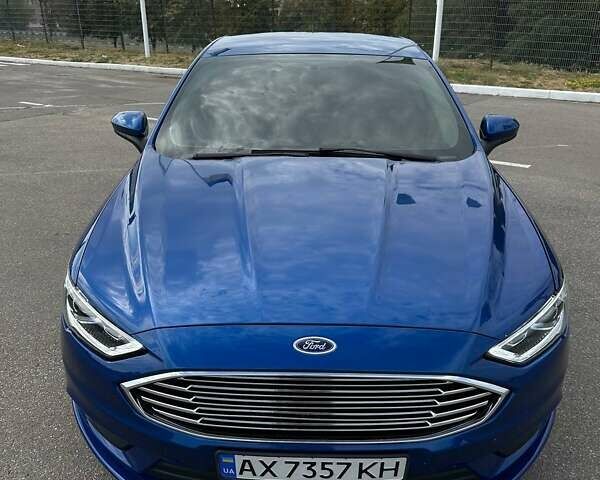 Синий Форд Фьюжн, объемом двигателя 2.5 л и пробегом 81 тыс. км за 12600 $, фото 1 на Automoto.ua