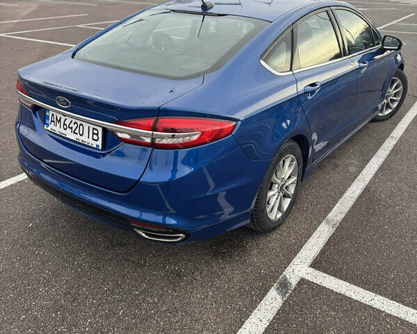 Синий Форд Фьюжн, объемом двигателя 2.5 л и пробегом 172 тыс. км за 14000 $, фото 11 на Automoto.ua