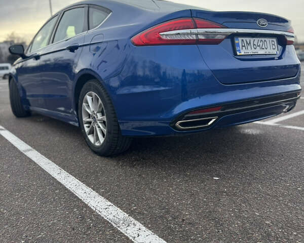 Синий Форд Фьюжн, объемом двигателя 2.5 л и пробегом 172 тыс. км за 14000 $, фото 16 на Automoto.ua