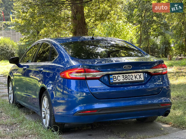 Форд Фьюжн 2017 в Львове на Automoto.ua Синий Форд Фьюжн, объемом двигателя 2 л и пробегом 145 тыс. км за 12999 $, фото 6 на Automoto.ua