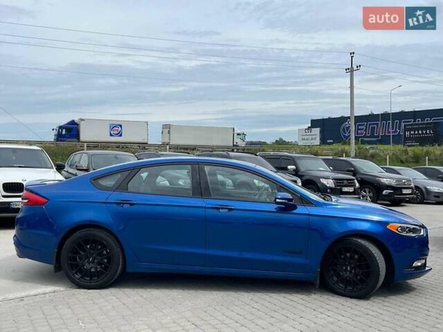 Форд Фьюжн 2017 в Львове на Automoto.ua Синий Форд Фьюжн, объемом двигателя 2 л и пробегом 252 тыс. км за 16490 $, фото 8 на Automoto.ua