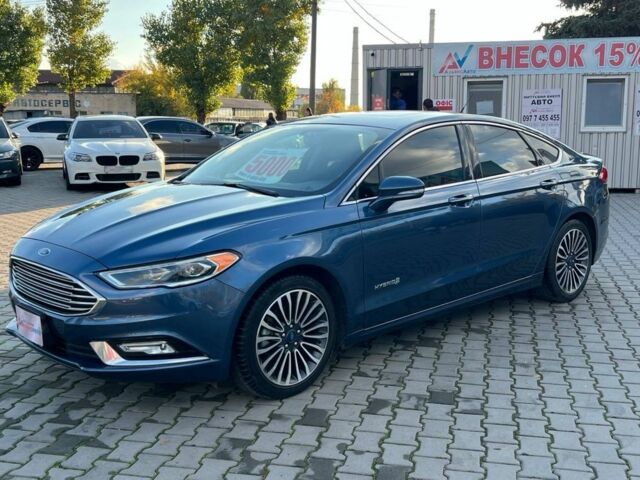 Форд Фьюжн 2018 в Кривом Роге на Automoto.ua Синий Форд Фьюжн, объемом двигателя 2 л и пробегом 119 тыс. км за 16800 $, фото 1 на Automoto.ua