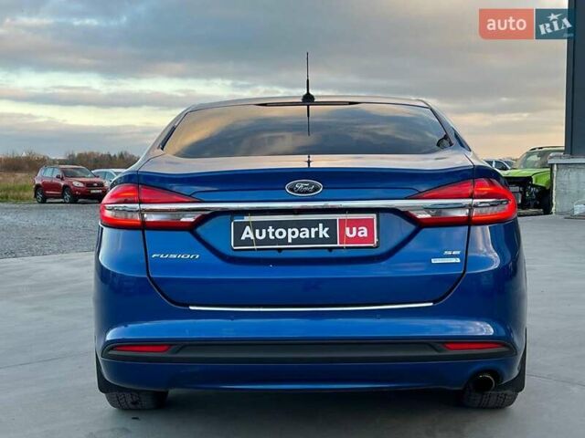Синий Форд Фьюжн, объемом двигателя 1.5 л и пробегом 91 тыс. км за 12940 $, фото 5 на Automoto.ua
