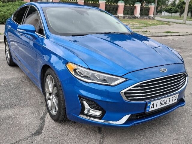 Синий Форд Фьюжн, объемом двигателя 1.5 л и пробегом 98 тыс. км за 14500 $, фото 4 на Automoto.ua