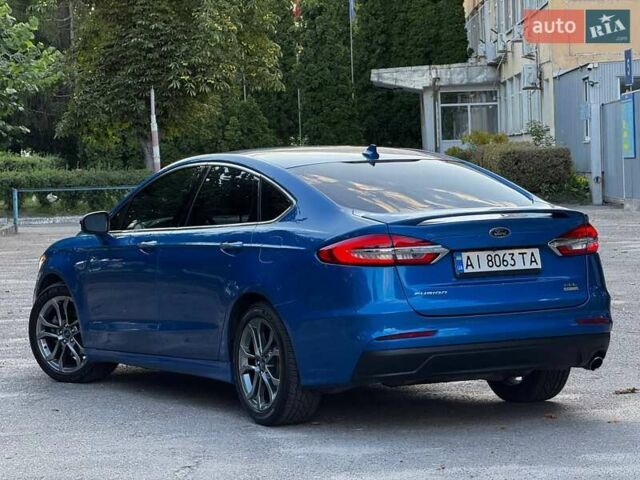 Синій Форд Фьюжен, об'ємом двигуна 1.5 л та пробігом 98 тис. км за 14500 $, фото 4 на Automoto.ua