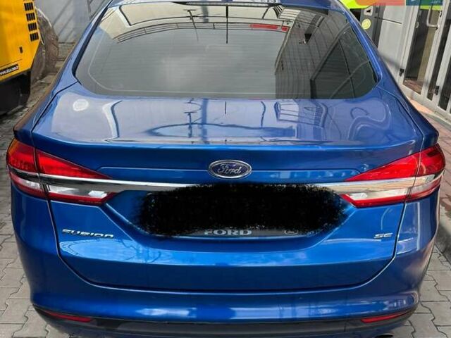 Синий Форд Фьюжн, объемом двигателя 2.49 л и пробегом 157 тыс. км за 14200 $, фото 7 на Automoto.ua