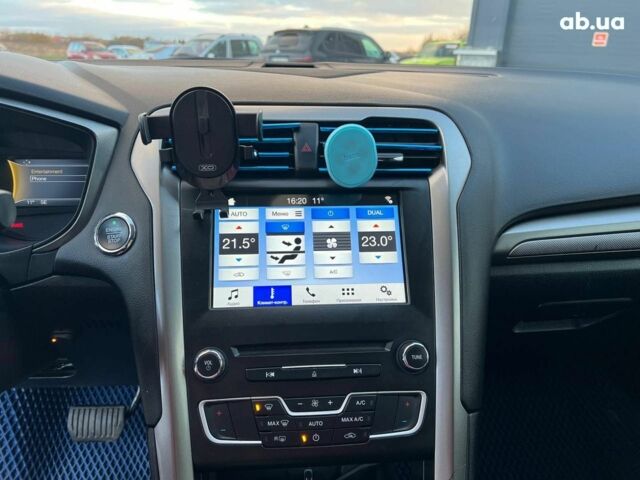 Синій Форд Фьюжен, об'ємом двигуна 1.5 л та пробігом 91 тис. км за 12940 $, фото 26 на Automoto.ua