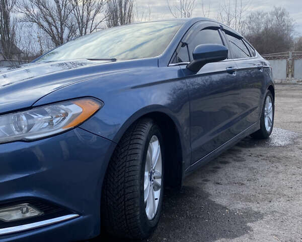 Синий Форд Фьюжн, объемом двигателя 2.49 л и пробегом 229 тыс. км за 11900 $, фото 1 на Automoto.ua