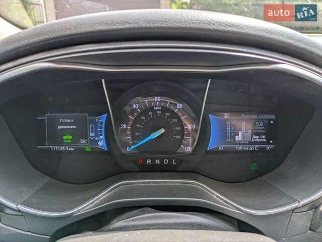 Форд Фьюжн 2018 в Кривом Роге на Automoto.ua Синий Форд Фьюжн, объемом двигателя 2 л и пробегом 117 тыс. км за 17300 $, фото 5 на Automoto.ua