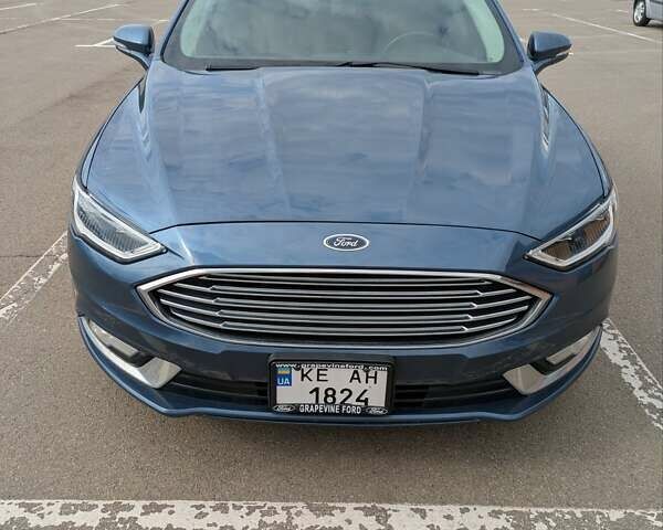 Форд Фьюжн 2018 в Кривом Роге на Automoto.ua Синий Форд Фьюжн, объемом двигателя 2 л и пробегом 117 тыс. км за 17300 $, фото 1 на Automoto.ua