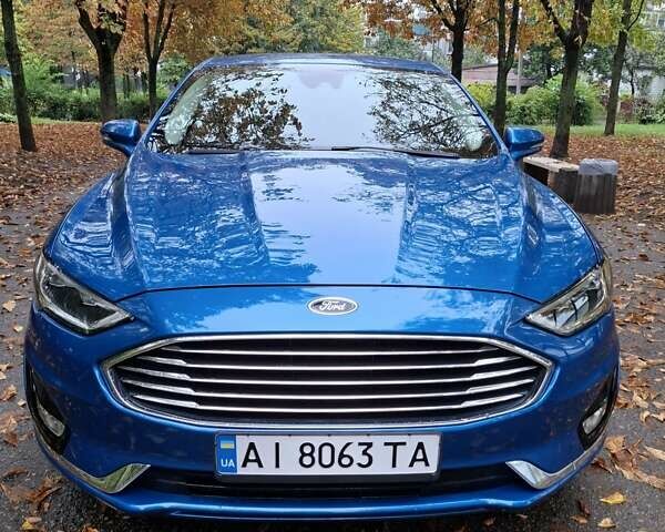 Форд Фьюжен 2018 у Белой Церкве на Automoto.ua Синій Форд Фьюжен, об'ємом двигуна 1.5 л та пробігом 98 тис. км за 13800 $, фото 12 на Automoto.ua