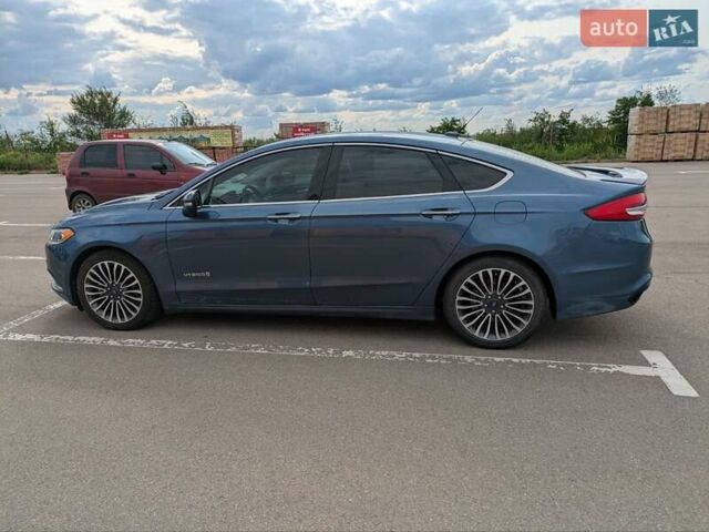 Форд Фьюжн 2018 в Кривом Роге на Automoto.ua Синий Форд Фьюжн, объемом двигателя 2 л и пробегом 117 тыс. км за 17300 $, фото 2 на Automoto.ua
