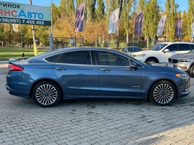 Форд Фьюжн 2018 в Кривом Роге на Automoto.ua Синий Форд Фьюжн, объемом двигателя 2 л и пробегом 119 тыс. км за 16800 $, фото 6 на Automoto.ua