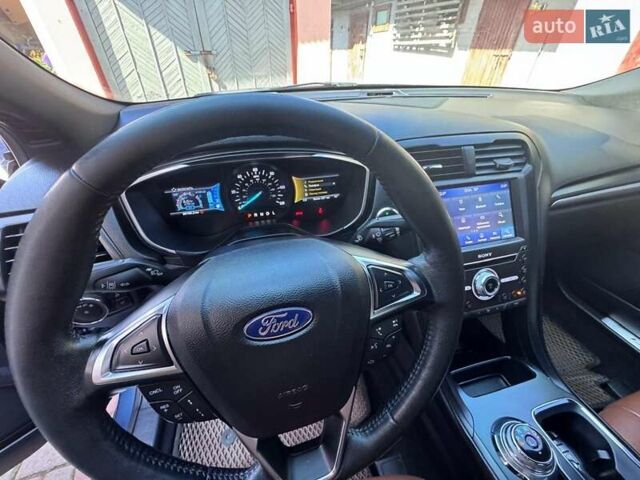Синий Форд Фьюжн, объемом двигателя 2 л и пробегом 100 тыс. км за 20000 $, фото 10 на Automoto.ua