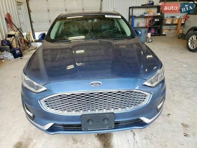 Синий Форд Фьюжн, объемом двигателя 2 л и пробегом 87 тыс. км за 3500 $, фото 4 на Automoto.ua