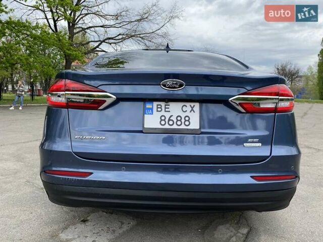 Синий Форд Фьюжн, объемом двигателя 2 л и пробегом 101 тыс. км за 17000 $, фото 7 на Automoto.ua