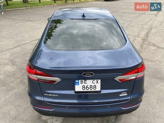 Синий Форд Фьюжн, объемом двигателя 2 л и пробегом 101 тыс. км за 17000 $, фото 6 на Automoto.ua