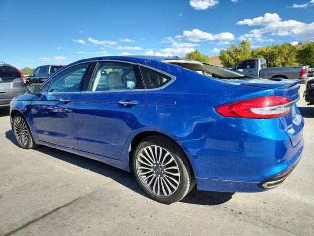 Синий Форд Фьюжн, объемом двигателя 2 л и пробегом 75 тыс. км за 4000 $, фото 1 на Automoto.ua