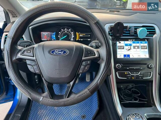 Синий Форд Фьюжн, объемом двигателя 1.5 л и пробегом 91 тыс. км за 12940 $, фото 21 на Automoto.ua