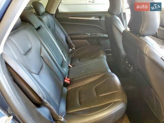 Синий Форд Фьюжн, объемом двигателя 2 л и пробегом 87 тыс. км за 3500 $, фото 9 на Automoto.ua
