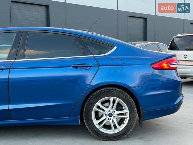 Синий Форд Фьюжн, объемом двигателя 1.5 л и пробегом 91 тыс. км за 12940 $, фото 3 на Automoto.ua