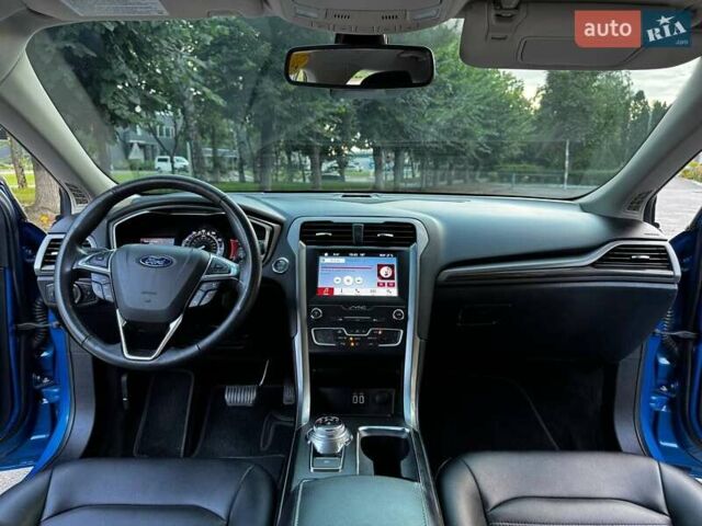 Синій Форд Фьюжен, об'ємом двигуна 1.5 л та пробігом 98 тис. км за 14500 $, фото 13 на Automoto.ua