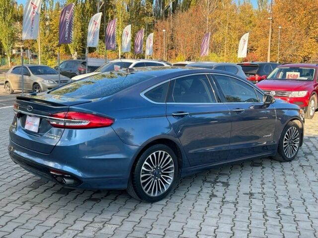 Форд Фьюжн 2018 в Кривом Роге на Automoto.ua Синий Форд Фьюжн, объемом двигателя 2 л и пробегом 119 тыс. км за 16800 $, фото 5 на Automoto.ua