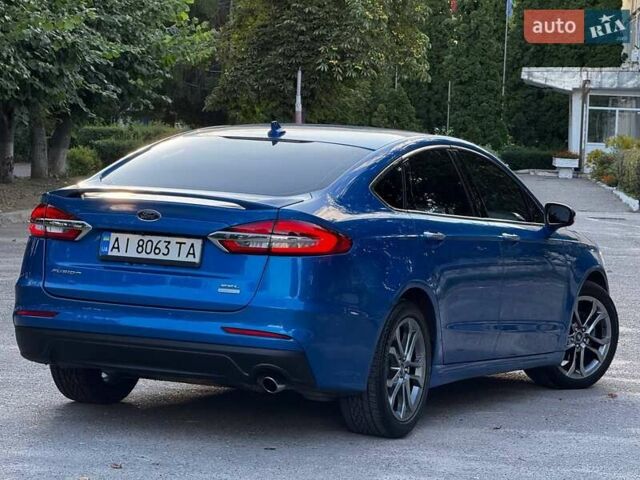 Синій Форд Фьюжен, об'ємом двигуна 1.5 л та пробігом 98 тис. км за 14500 $, фото 2 на Automoto.ua